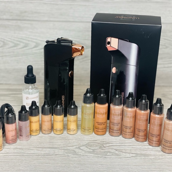 Luminess Breeze Black Portable Rechargeable Cordless Airbrush System with makeup - Picture 6 of 9